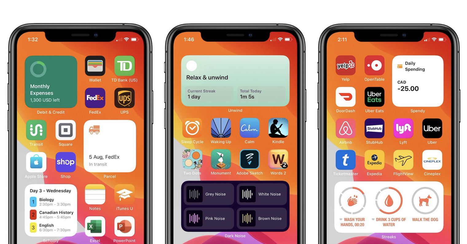 ویجٹ_ios14_app_تیسری_پارٹی_ایف بی میں وجیٹس iOS 14