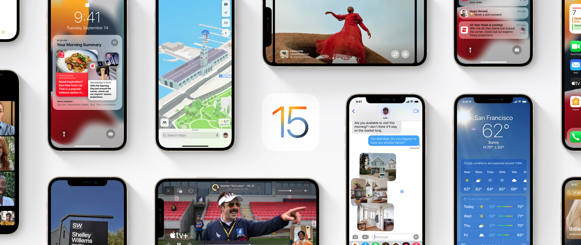 iOS 15 کور iOS 15 کور