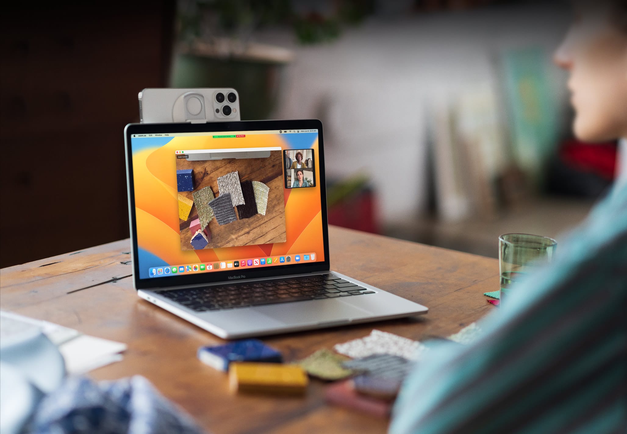 macos वेंचुरा iphone कैमरे की तरह iPhone वेबकैम के रूप में Mac