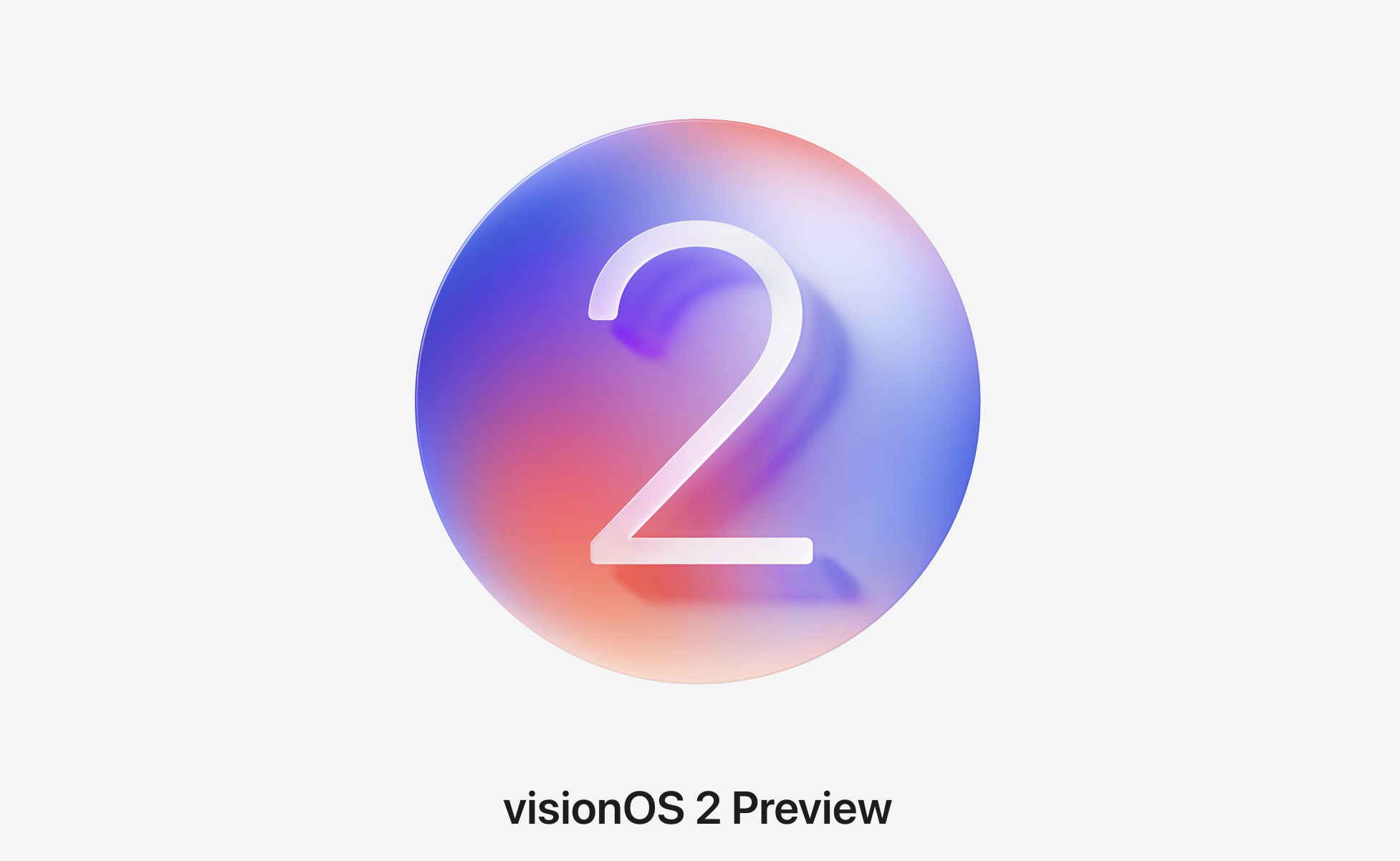 visionOS 2 표지 visionOS 2 표지